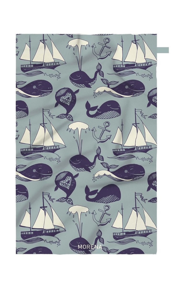 Toalla corporal Ballenas