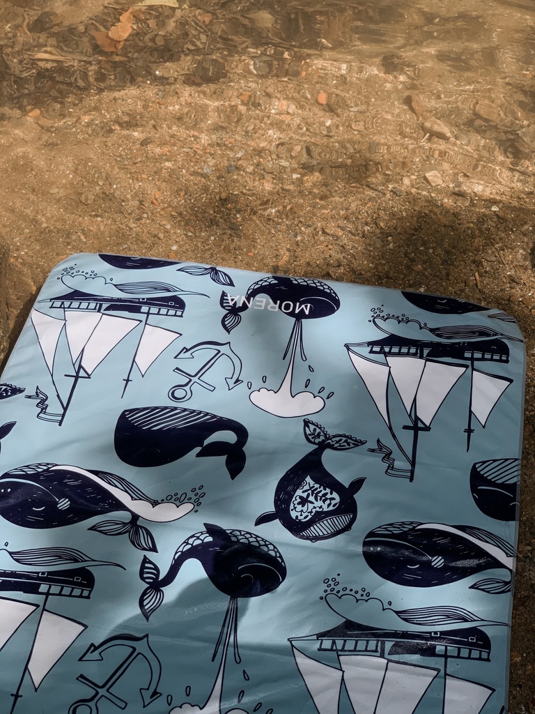 Toalla corporal Ballenas